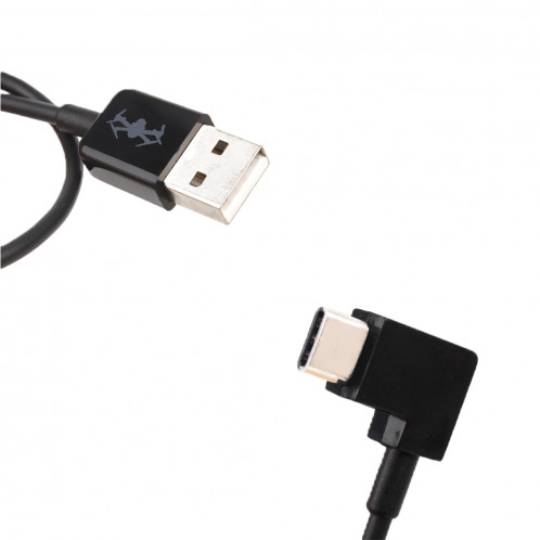 Câble de connexion à angle droit USB à USB-C / Type-C de 30 cm pour DJI SPARK / MAVIC PRO / Phantom 3 & 4 / Inspire 1 & 2 SH39011165-06