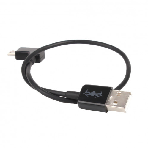 Câble de connexion à angle droit USB vers Micro USB de 30 cm pour DJI SPARK / MAVIC PRO / Phantom 3 & 4 / Inspire 1 & 2 SH3902486-06