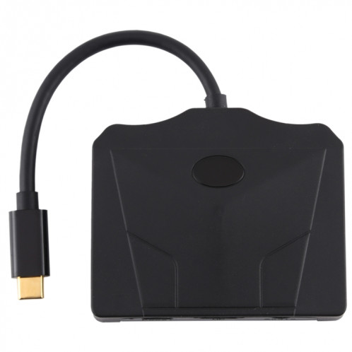 V178B USB-C / Type-C vers USB 3.0 x 3 + USB-C / Type-C + HDMI + Port Audio + Lecteur de carte SD / TF Adaptateur HUB multifonction SH4822171-07