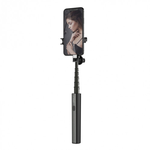 CYKE P9 Bâton selfie Bluetooth sans fil en une seule pièce extensible universel caché (noir) SC062B453-011