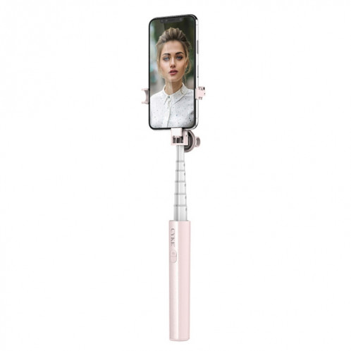 CYKE P9 Bâton selfie Bluetooth sans fil en une seule pièce extensible universel caché (rose) SC062F1489-011