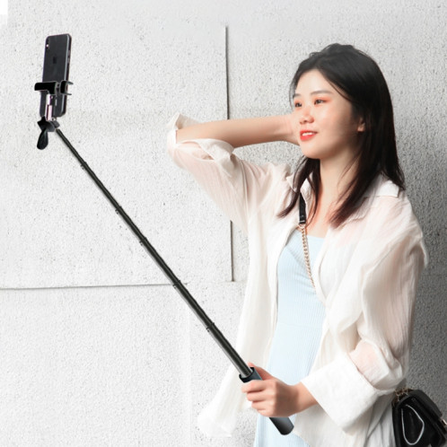 CYKE P9 Bâton selfie Bluetooth sans fil en une seule pièce extensible universel caché (rose) SC062F1489-011