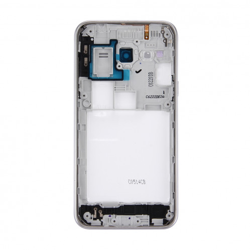 iPartsAcheter pour Samsung Galaxy J3 (2016) / J320 Couvercle Arrière de la Batterie + Cadre Moyen (Blanc) SI36WL142-06