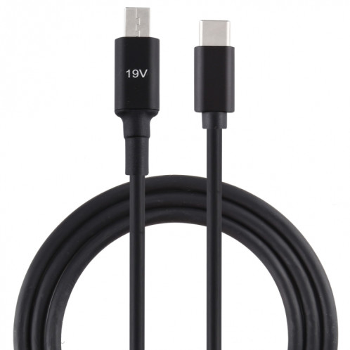Pour ASUS X205T Power Interface vers USB-C / Type-C Câble de chargement pour ordinateur portable mâle, longueur du câble: 1,5 m SH51961704-04
