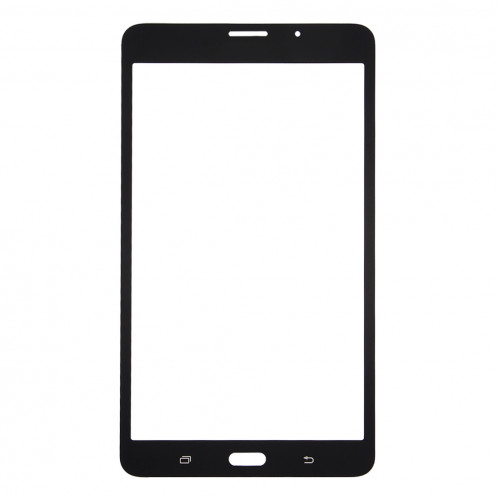 iPartsAcheter pour Samsung Galaxy Tab A 7.0 LTE (2016) / T285 Lentille extérieure en verre (Noir) SI14BL1596-06