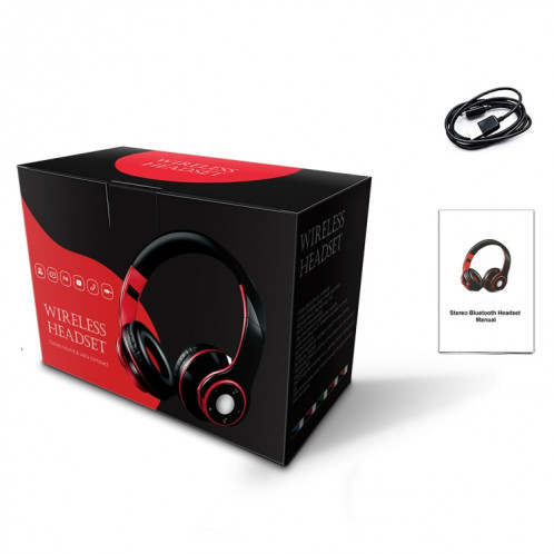 SG-8 Bluetooth 4.0 + EDR Casque sans fil Over-ear TF Card Radio FM Casque de musique stéréo avec micro (vert) SH742G801-07