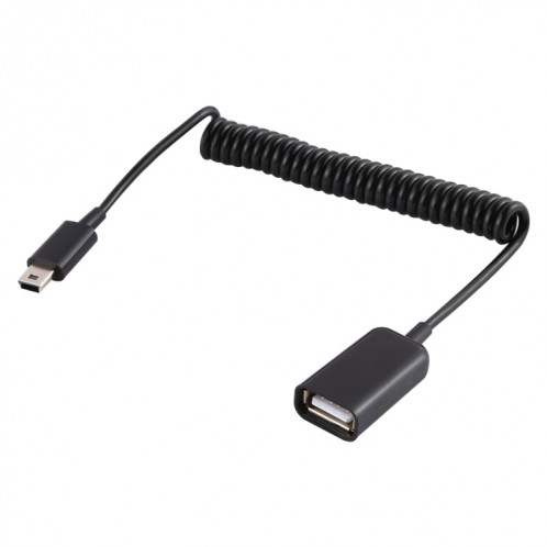Mini 5 broches mâle à ressort USB femelle pour ordinateur portable Câble SH5916454-05