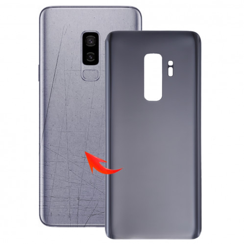 Couverture arrière pour Galaxy S9 + / G9650 (Gris) SC08HL1127-06