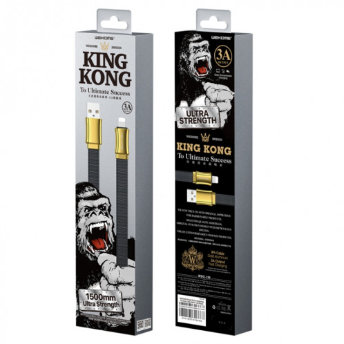 WK WDC-139 3A USB au câble de données de la série King Kong King Kong (Gold) SW379J966-04