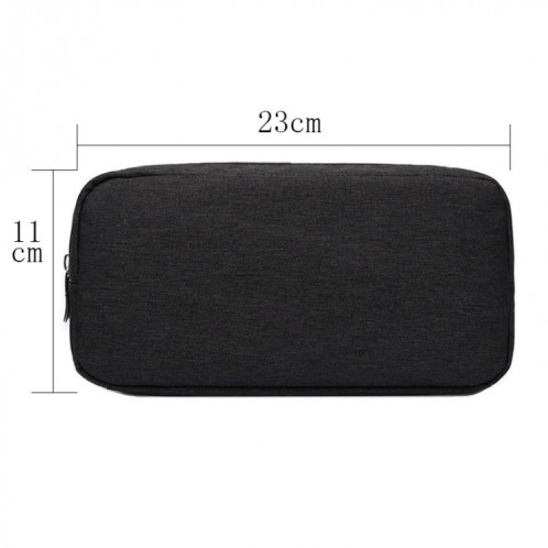 Chargeur de casque multifonction pour câble de données Bloc d'alimentation, taille: L, 23 x 11,5 x 5,5 cm (noir) SH393B1391-06