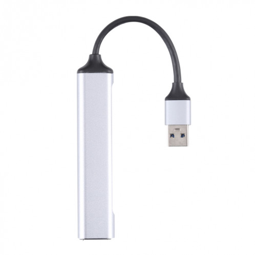 5 en 1 USB 3.0 à SD / TF Card Slot + 3 ports USB 3.0 Ports Multifonctionnel station d'accueil Moyen (argent) SH529S1849-07