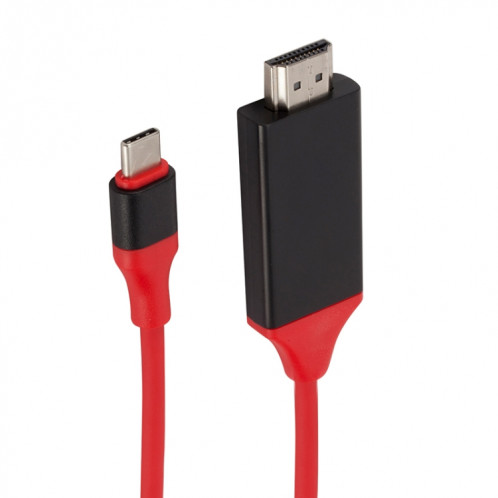 Câble vidéo en plastique USB-C / Type-C 3.1 à 4K HD HDMI, longueur: 2 m SH6726549-07