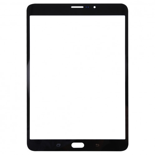 iPartsAcheter pour Samsung Galaxy Tab S2 8.0 LTE / T719 Lentille extérieure en verre (Noir) SI81BL1264-06