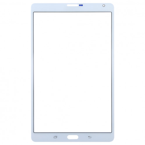 iPartsAcheter pour Samsung Galaxy Tab S 8,4 LTE / T705 Lentille extérieure en verre (blanc) SI83WL999-06