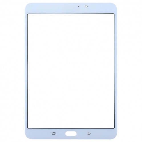 iPartsAcheter pour Samsung Galaxy Tab S2 8.0 / T713 lentille extérieure en verre (blanc) SI84WL983-06