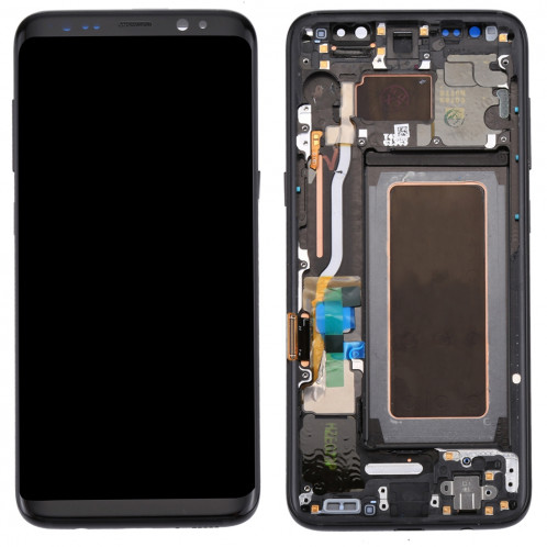 iPartsAcheter pour Samsung Galaxy S8 / G950 Original LCD Écran + Original Écran Tactile Digitizer Assemblée avec Cadre (Noir) SI005B1745-06