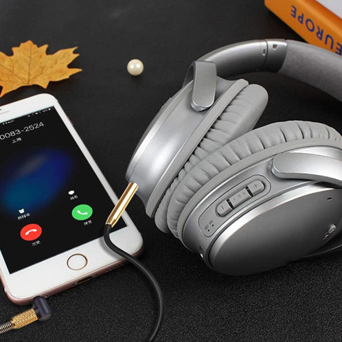 ZS0110 pour AKG Y40 & Creative Aurvana Live2 & Bose QC25 Control Version de 2,5 mm à 3,5 mm Câble d'écouteur, Durée du câble: 1,5 m SH7074756-07