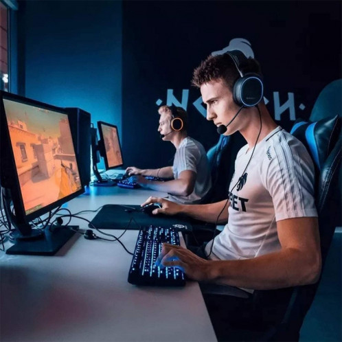 ZS0135 2 en 1 pour SteelSeries Arctis 3/5 / 7 Câble audio à écouteurs + adaptateur d'écouteur Set de câble SH708341-07