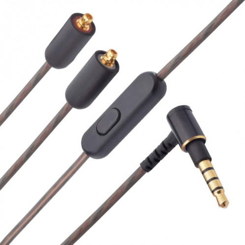 ZS0114 pour Sony XBA-N3AP / XBA-N1AP 3,5 mm mâle à mmcx câble audio de contrôle de fil de fil mmcx, longueur de câble: 1.2m SH70941936-06