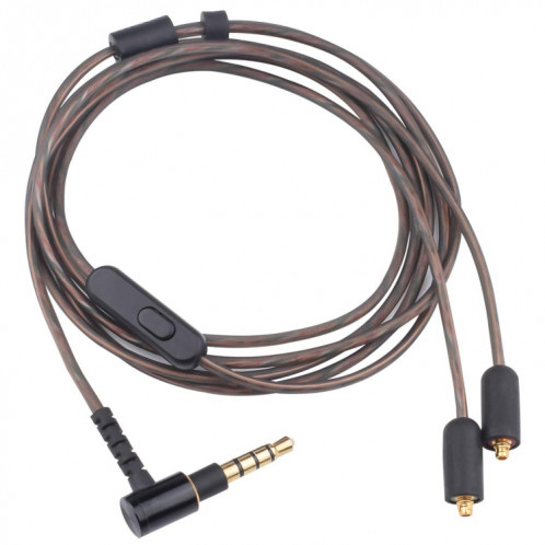 ZS0114 pour Sony XBA-N3AP / XBA-N1AP 3,5 mm mâle à mmcx câble audio de contrôle de fil de fil mmcx, longueur de câble: 1.2m SH70941936-06