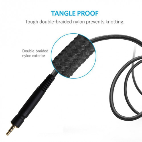 ZS0076 PC Version Gaming Headphone Cable for Sennheiser PC 373D GSP350 GSP500 GSP600 G4ME ONE GAME ZERO SH75911407-07