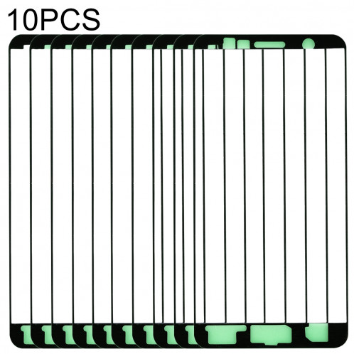 Adhésif avant de boîtier de 10 PCS pour Galaxy J7 Max / G615 SH7628640-04