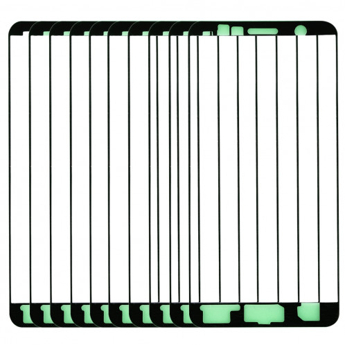 Adhésif avant de boîtier de 10 PCS pour Galaxy J7 Max / G615 SH7628640-04