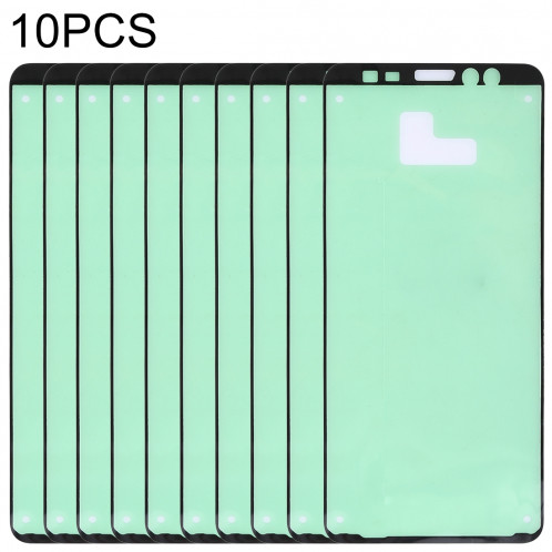 Adhésif pour boîtier avant 10 PCS pour Galaxy A8 + (2018) / A7 (2018) / A730 SH76331768-04