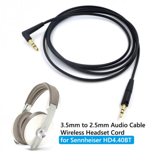 Câble casque ZS0220 pour Sennheiser HD400S HD450BT HD4.30 SH7706341-04