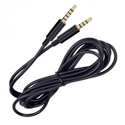ZS0086 Version Standard Câble Audio pour Casque de Jeu pour Logitech Astro A10 A40 A30 (Noir) SH780B259-05