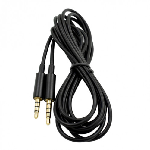 ZS0086 Version Standard Câble Audio pour Casque de Jeu pour Logitech Astro A10 A40 A30 (Noir) SH780B259-05
