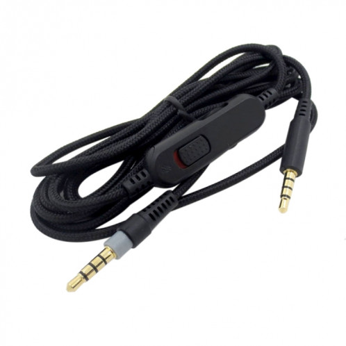 ZS0161 Câble audio pour casque 3,5 mm pour HyperX Cloud MIX / Cloud Alpha (Noir) SH873B1456-05