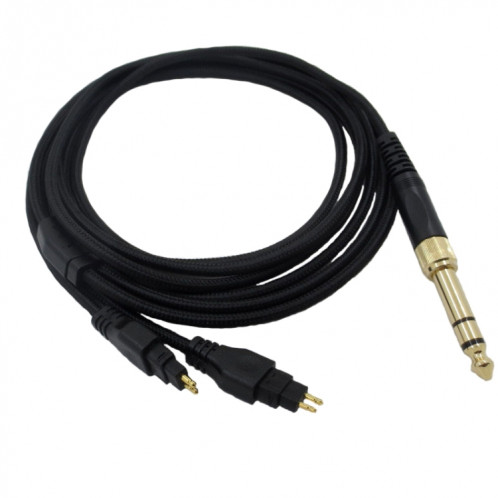 ZS0204 Câble audio pour casque Sennheiser HD580 HD600 HD650 HD660S (Noir) SH876B1358-05