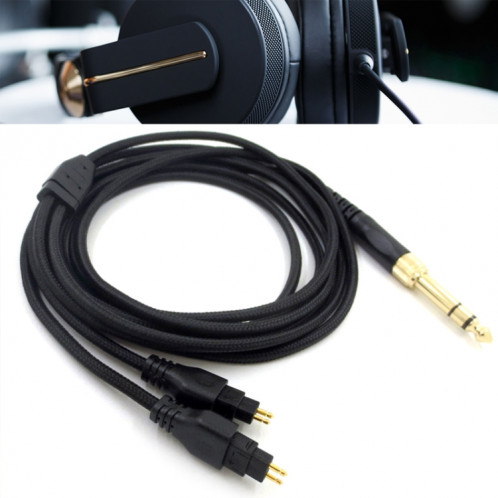 ZS0204 Câble audio pour casque Sennheiser HD580 HD600 HD650 HD660S (Noir) SH876B1358-05