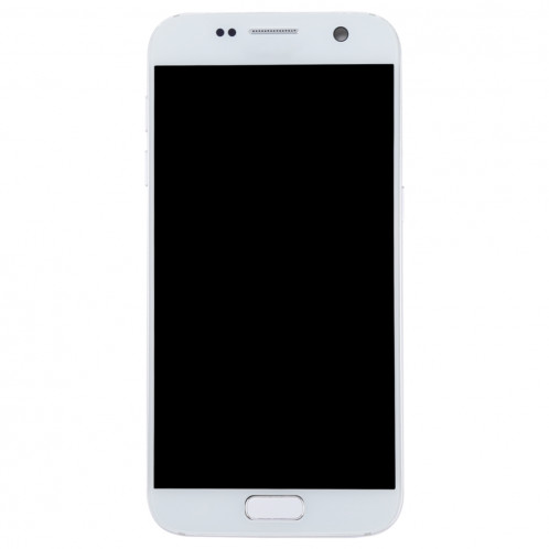 iPartsAcheter pour Samsung Galaxy S7 / G930V écran LCD + écran tactile Digitizer Assemblée avec cadre (blanc) SI04WL494-06