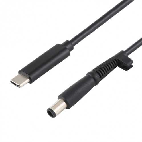 Câble de charge USB-C / Type-C vers 7,4 x 0,6 mm pour ordinateur portable, longueur du câble: environ 1,5 m (noir) SH81121588-04