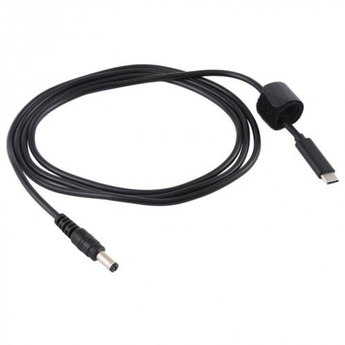 Câble de charge USB-C / Type-C à 5,5 x 2,1 mm pour ordinateur portable, longueur du câble: environ 1,5 m SH81271557-04