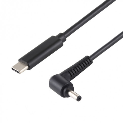Câble de charge USB-C / Type-C à 4,0 x 1,35 mm pour ordinateur portable, longueur du câble: environ 1,5 m (noir) SH81281370-04