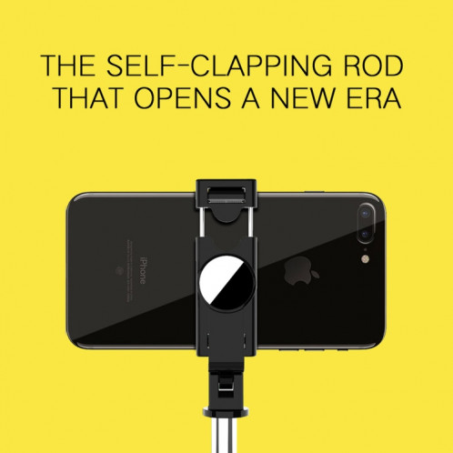 K10 Bluetooth 4.0 Mobile Phone Réglable Bluetooth Selfie Stick Retardateur Pole Trépied (Noir) SH681B509-015