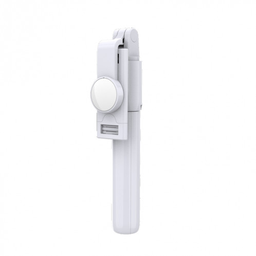 K10 Bluetooth 4.0 téléphone portable réglable Bluetooth Selfie Stick trépied de pôle retardateur (blanc) SH681W882-015