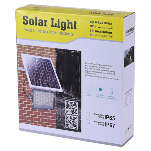 100W SMD 2835108 LED Projecteur LED de synchronisation à énergie solaire avec télécommande SH00351615-013