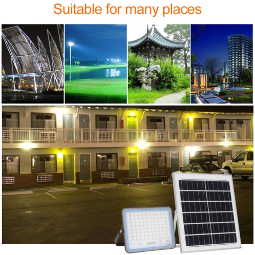 300W SMD 2835 216 LED Projecteur LED de synchronisation à énergie solaire avec télécommande SH00371586-013