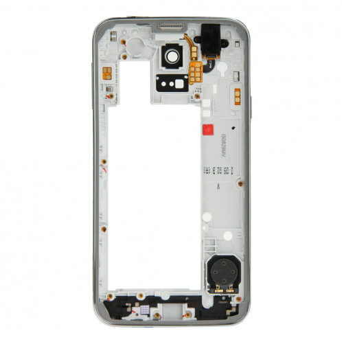 iPartsBuy Moyen Cadre Remplacement de Lunette pour Samsung Galaxy S5 Neo / G903 (Argent) SI10091057-08