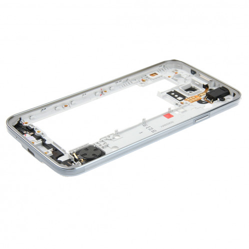 iPartsBuy Moyen Cadre Remplacement de Lunette pour Samsung Galaxy S5 Neo / G903 (Argent) SI10091057-08