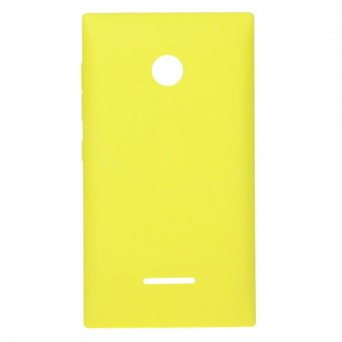 iPartsBuy remplacement de la couverture arrière de la batterie pour Microsoft Lumia 435 (jaune) SI12YL1290-09