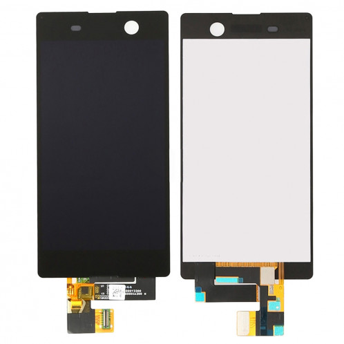 Ecran LCD et Digitizer Full Assembly pour Sony Xperia M5 / E5603 / E5606 / E5653 (Noir) SH018B1932-08
