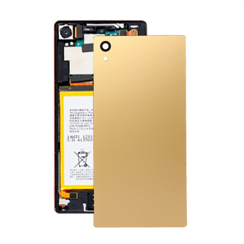 iPartsAcheter pour Sony Xperia Z5 Premium Cache Batterie Arrière d'origine (Or) SI36JL304-08