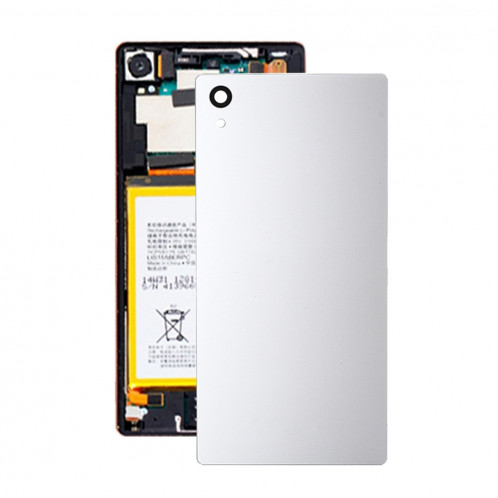 iPartsAcheter pour Sony Xperia Z5 Premium Cache Batterie Arrière d'origine (Blanc) SI36WL1806-08