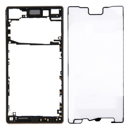 iPartsAcheter pour Sony Xperia Z5 (Single SIM Card Version) Remplacement de la lunette avant (Noir) SI078B323-07