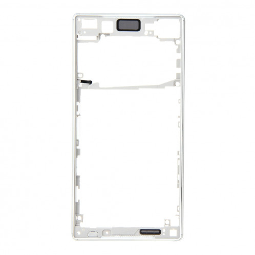 iPartsAcheter pour Sony Xperia Z5 (Version carte SIM simple) Remplacement de la lunette avant (Argent) SI078S479-07